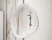 Custom-sized mirror in a stylish metal frame L291 #4