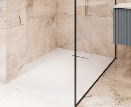 Rectangular shower tray Avero 90x110 cm white