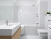 Rainshower Dokos with bath mixer chrome