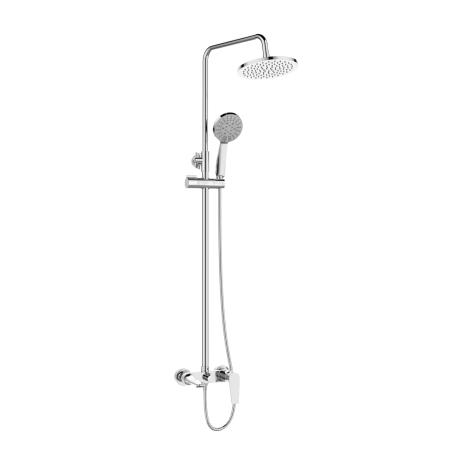 Rainshower Dokos with bath mixer chrome #2