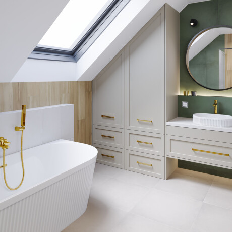 Glamour gold bath mixer #4