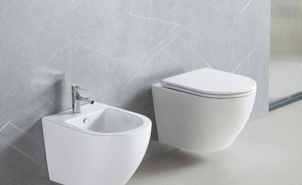 Wall-hung bidet Limnos