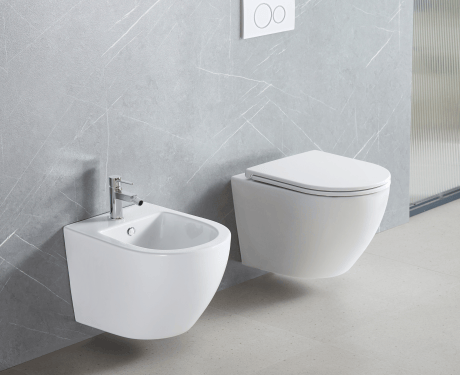 Wall-hung bidet Limnos