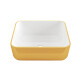 MALAGA countertop washbasin white/gold #3