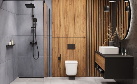 WC WC without flange PAROS white with flush lining