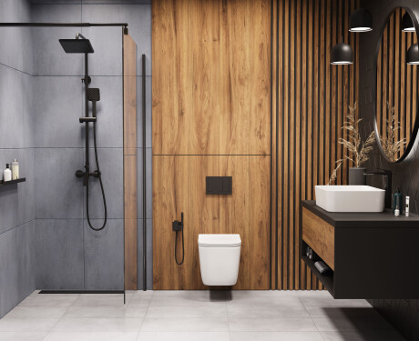 WC WC without flange PAROS white with flush lining