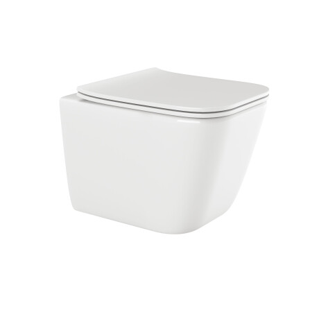 WC WC without flange PAROS white with flush lining #3