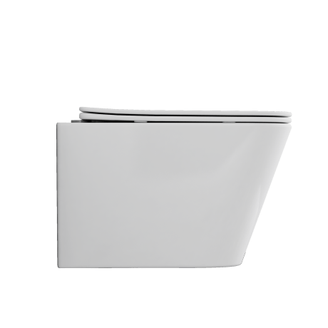 WC WC without flange PAROS white with flush lining #4