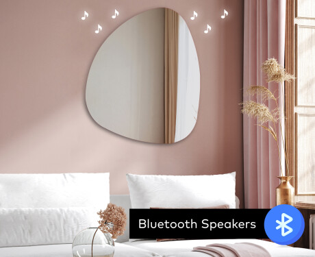 Irregular Mirror LED Lighted decorative design J221 #8