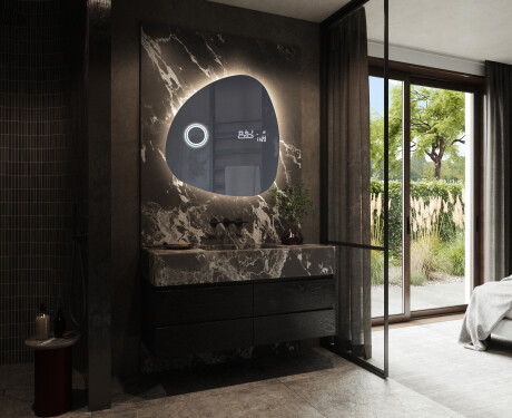 Irregular Mirror LED Lighted decorative design J221 #10