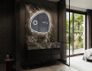 Irregular Mirror LED Lighted decorative design J223 #10