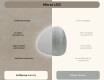 Irregular Mirror LED Lighted decorative design 74x74cm with cool LED color 7000K, warm color 3000K, or neutral color 4500K #6