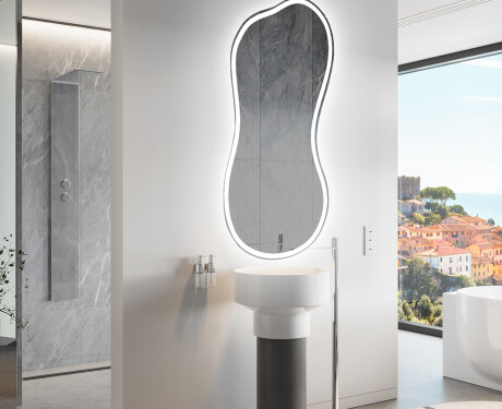 Irregular Mirror LED Lighted decorative design K222