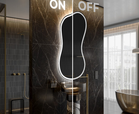 Irregular Mirror LED Lighted decorative design K222 #3