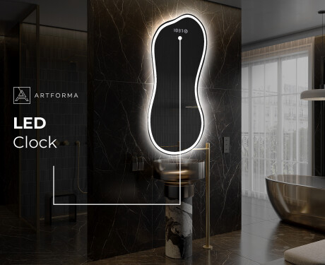 Irregular Mirror LED Lighted decorative design K222 #7