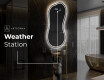 Irregular Mirror LED Lighted decorative design K223 #6