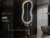 Irregular Mirror LED Lighted decorative design K223 #7