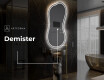 Irregular Mirror LED Lighted decorative design K223 #8