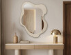 Organic irregular LED bathroom mirror - Alméa - harmonious form #3