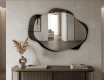 Organic LED bathroom mirror - Oréa - compact form