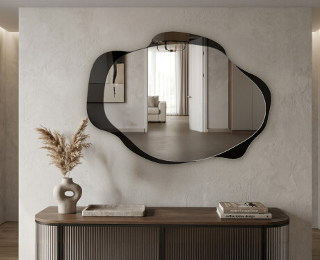 Organic LED bathroom mirror - Oréa - compact form