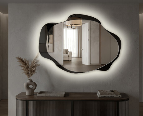 Organic LED bathroom mirror - Oréa - compact form #4
