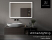 Designer Backlit LED Bathroom Mirror L01 #6
