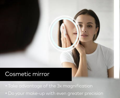 Designer Backlit LED Bathroom Mirror L01 #8