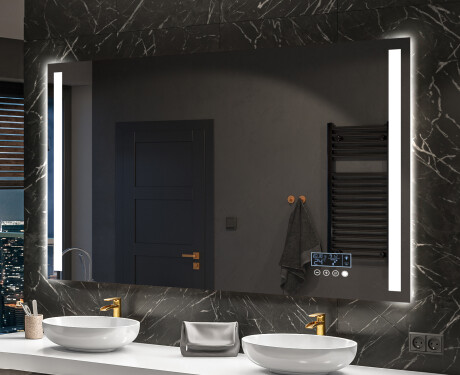 Designer Backlit LED Bathroom Mirror L02 #10