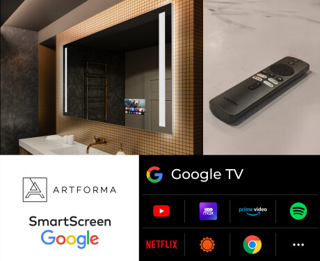 Designer Backlit LED Bathroom Mirror L02 #5