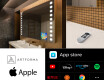 Designer Backlit LED Bathroom Mirror L06 #6