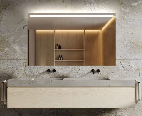 Designer Backlit LED Bathroom Mirror L12