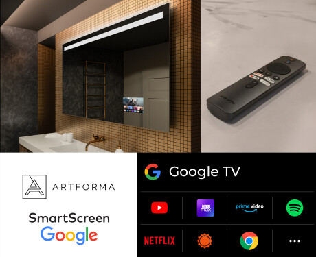 Designer Backlit LED Bathroom Mirror L12 #5