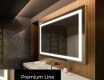 Designer Backlit LED Bathroom Mirror L15 #3