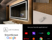 Designer Backlit LED Bathroom Mirror L15 #4