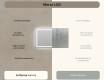 Designer Backlit LED Bathroom Mirror L15 120x80cm - SmartScreen, DualColor, Demister #7