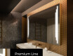 Designer Backlit LED Bathroom Mirror L27 #3