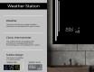 Designer Backlit LED Bathroom Mirror L27 #5