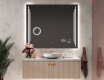 Designer Backlit LED Bathroom Mirror L27 #9
