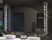 Designer Backlit LED Bathroom Mirror L38 #10