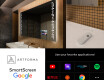 Designer Backlit LED Bathroom Mirror L38 #4