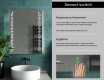 Designer Backlit LED Bathroom Mirror L38 #7