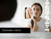 Designer Backlit LED Bathroom Mirror L38 #8