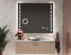 Designer Backlit LED Bathroom Mirror L38 #9