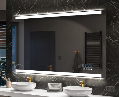 Designer Backlit LED Bathroom Mirror L47 #10