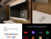 Designer Backlit LED Bathroom Mirror L47 #4