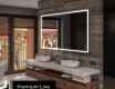 Designer Backlit LED Bathroom Mirror L49 #3