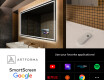 Designer Backlit LED Bathroom Mirror L49 #4