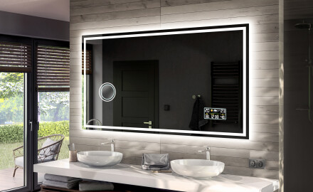 Designer Backlit LED Bathroom Mirror L49