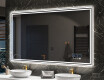 Designer Backlit LED Bathroom Mirror L57 #10